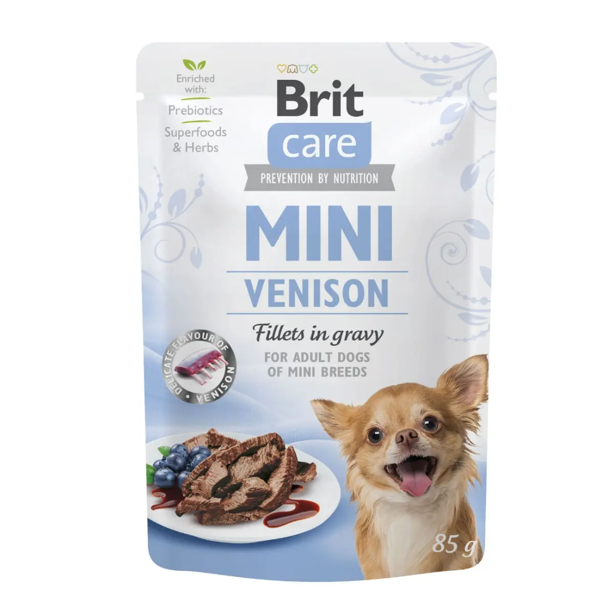 BRIT Care Mini, XS-S, File Vanat, plic hrana umeda caini, (in sos), 85g - Image 2