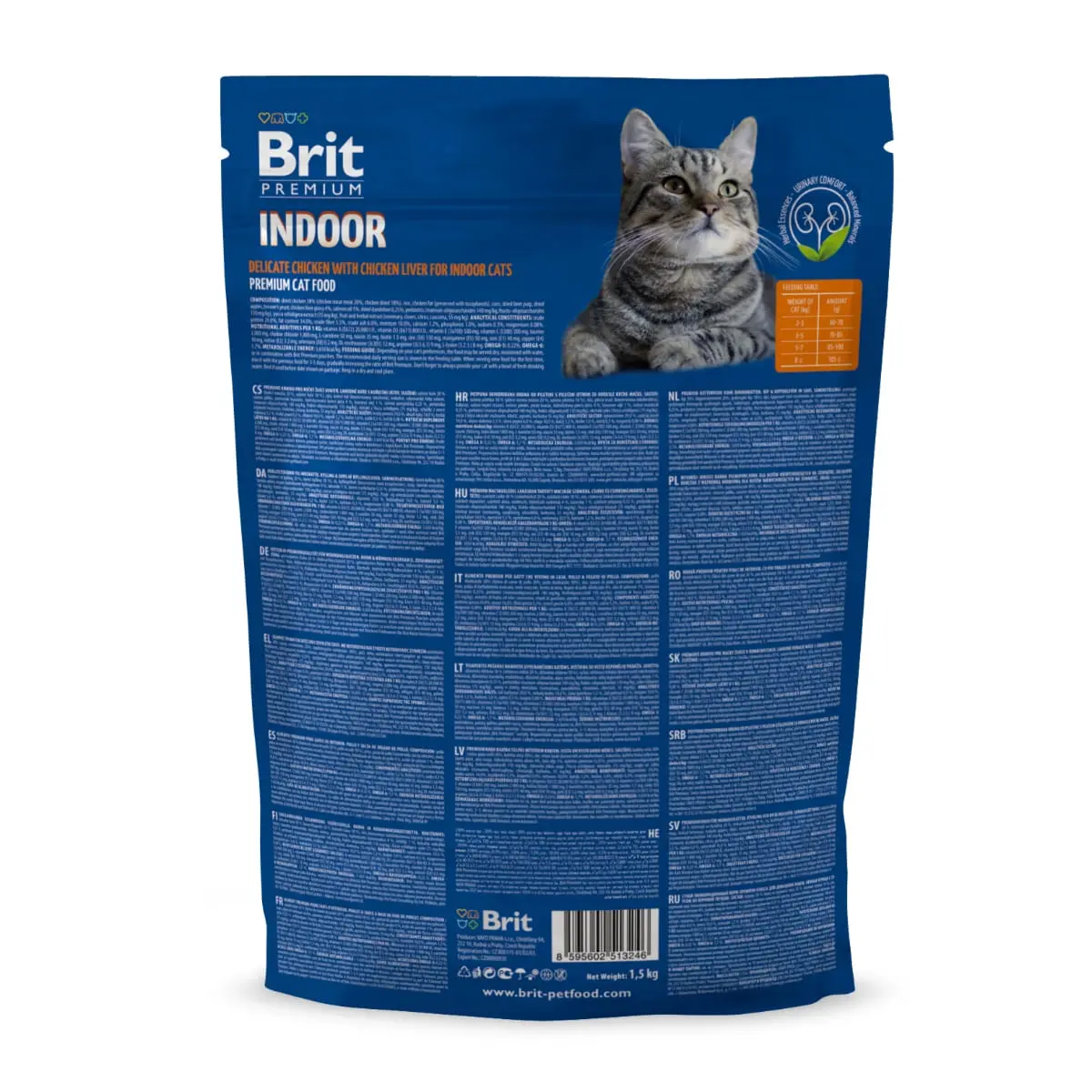 BRIT Premium Indoor, Pui, hrana uscata pisici de interior, 300g - Image 2