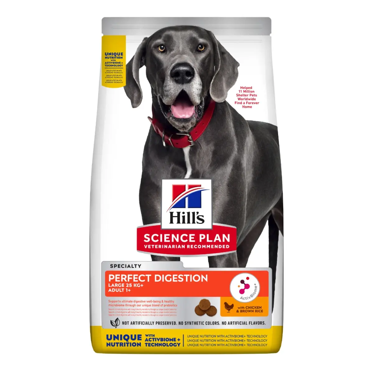 HILL'S SP Perfect Digestion Large Adult, Pui cu Orez Brun, hrana uscata caini, sensibilitati digestive, 14kg - Image 3