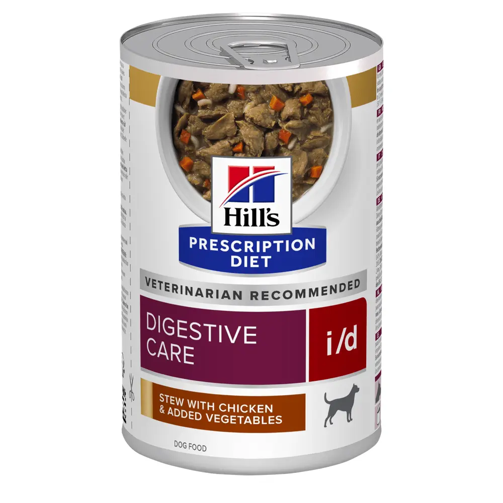 HILL'S Prescription Diet i/d Digestive Care, Pui cu Legume, dieta veterinara caini, conserva hrana umeda, sensibilitati digestive HILL'S Prescription Diet i/d Digestive Care, Pui cu Legume, dieta veterinara caini, conserva hrana umeda, sistem digestiv, ( - Image 3