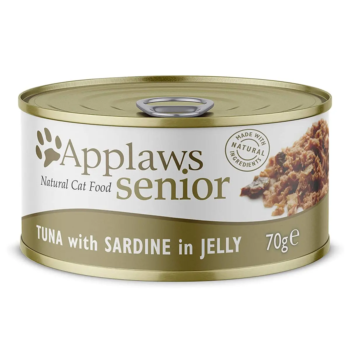 APPLAWS Senior, Sardine, conserva hrana umeda pisici Senior, (in supa), 70g - Image 2