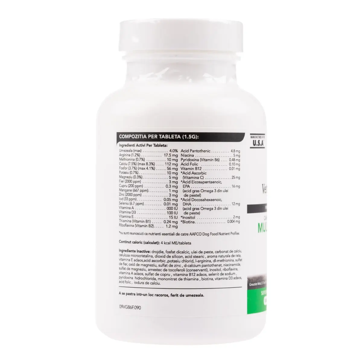 VETRI SCIENCE Canine Plus Senior, multivitamine caini senior, 90tbl masticabile - Image 4