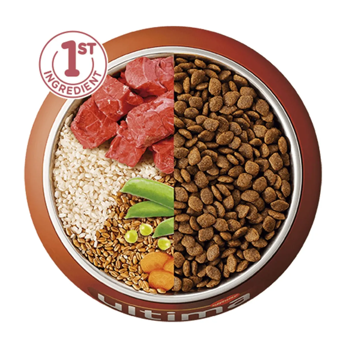 ULTIMA Dog Mini Adult, Vita, hrana uscata caini, 1.5kg - Image 2