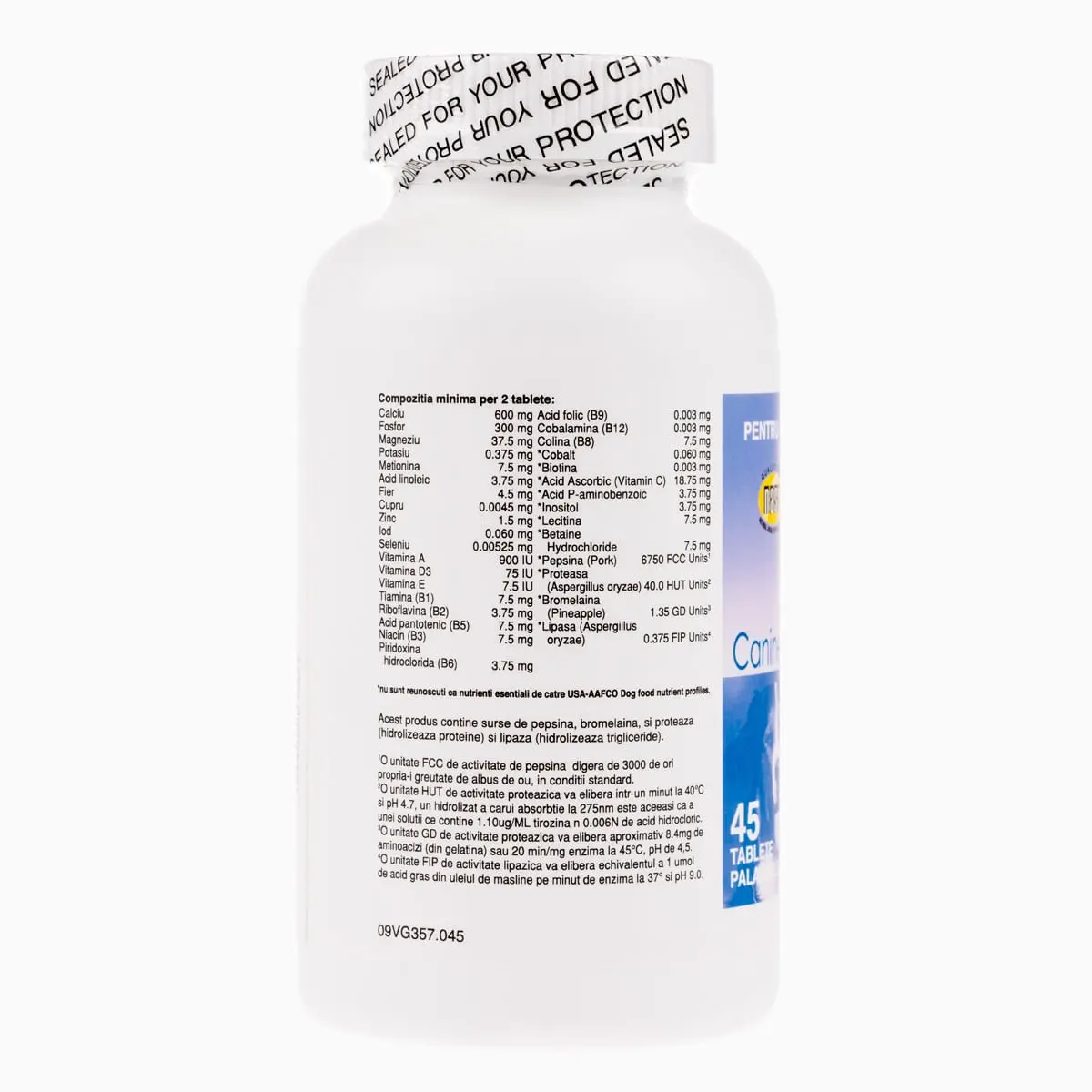 VETRI SCIENCE Canine Plus Growth Ca/P, suplimente crestere si vitalitate caini, 45tbl masticabile - Image 3