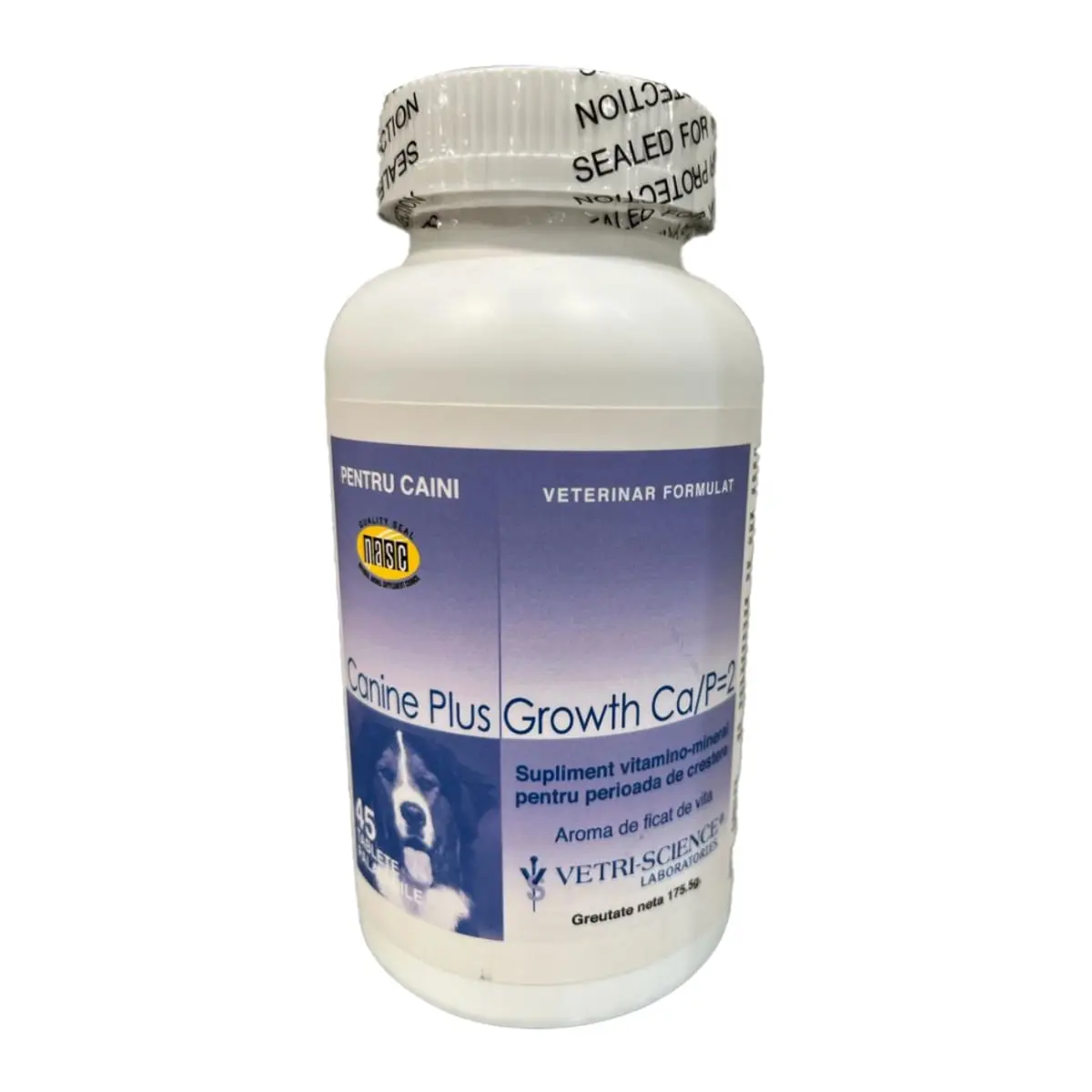 VETRI SCIENCE Canine Plus Growth Ca/P, suplimente crestere si vitalitate caini, 45tbl masticabile - Image 4