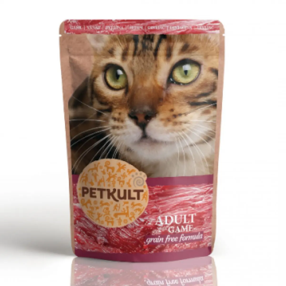 PETKULT Vanat, plic hrana umeda fara cereale pisici, 100g - Image 2