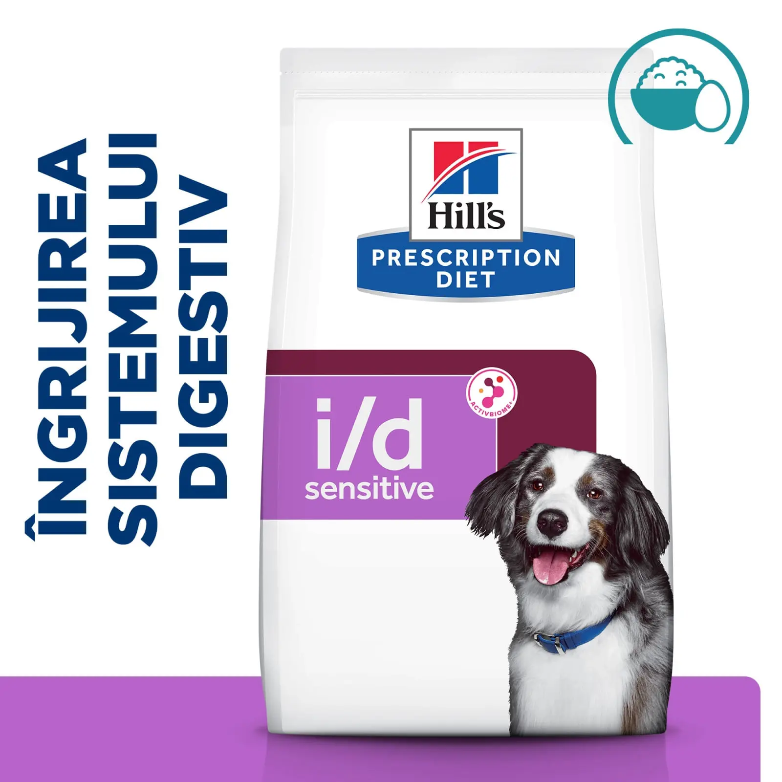 HILL'S Prescription Diet i/d Sensitive Digestive Care, Ou si Orez, dieta veterinara caini, hrana uscata, sensibilitati digestive HILL'S Prescription Diet i/d Sensitive Digestive Care, Ou si Orez, dieta veterinara caini, hrana uscata, sistem digestiv, 1.5 - Image 8