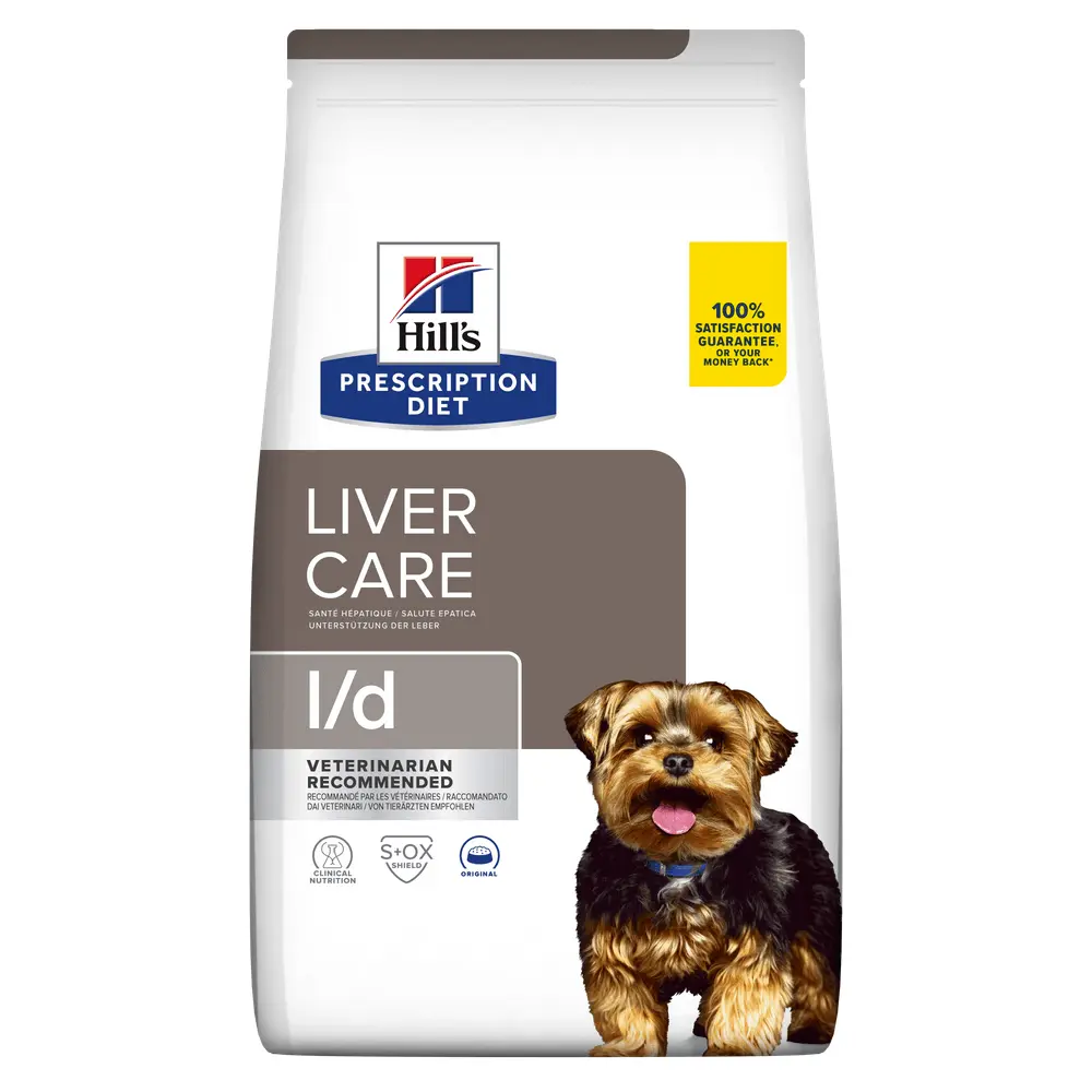 HILL'S Prescription Diet l/d, dieta veterinara caini, hrana uscata, afectiuni hepatice HILL'S Prescription Diet l/d Liver Care, dieta veterinara caini, hrana uscata, sistem hepatic, 1.5kg
