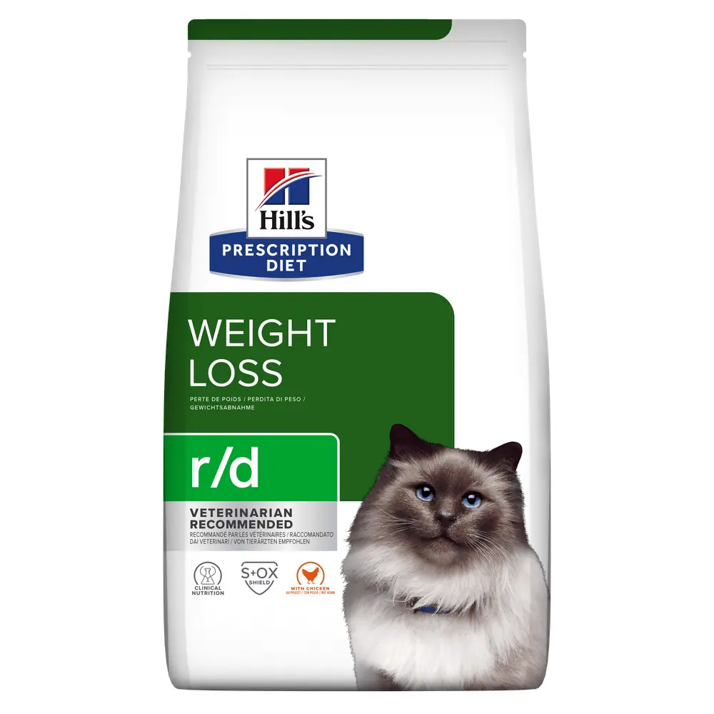 HILL'S Prescription Diet r/d Wheight Loss, Pui, dieta veterinara pisici, hrana uscata, scadere in greutate HILL'S Prescription Diet r/d Wheight Loss, Pui, dieta veterinara pisici, hrana uscata, metabolism (obezitate si diabet), 3kg - Image 8