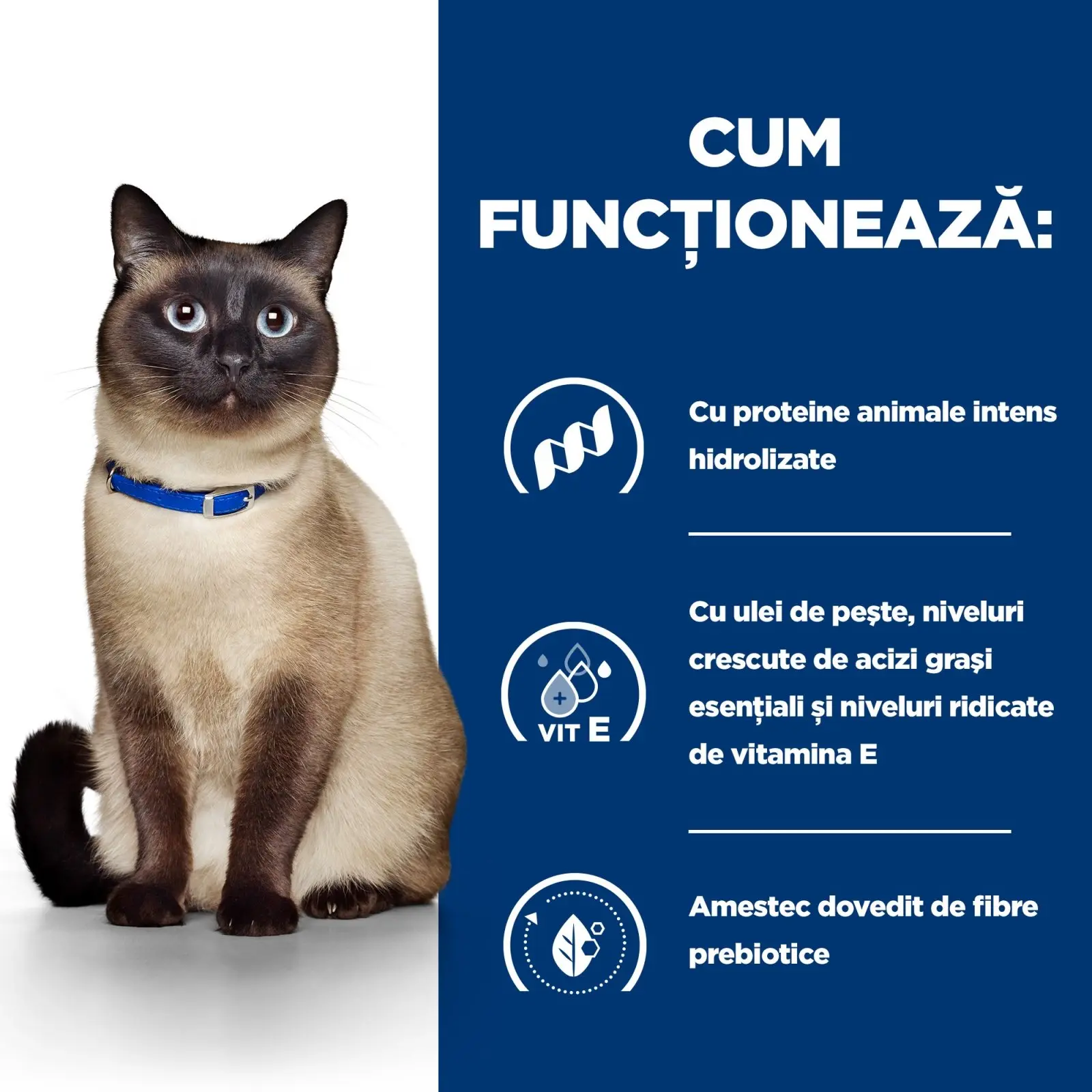 HILL'S Prescription Diet z/d Food Sensitivities, dieta veterinara pisici, hrana uscata, afectiuni dermatologice si digestive HILL'S Prescription Diet z/d Food Sensitivities, dieta veterinara pisici, hrana uscata, piele & blana, sistem digestiv, 6kg - Image 7