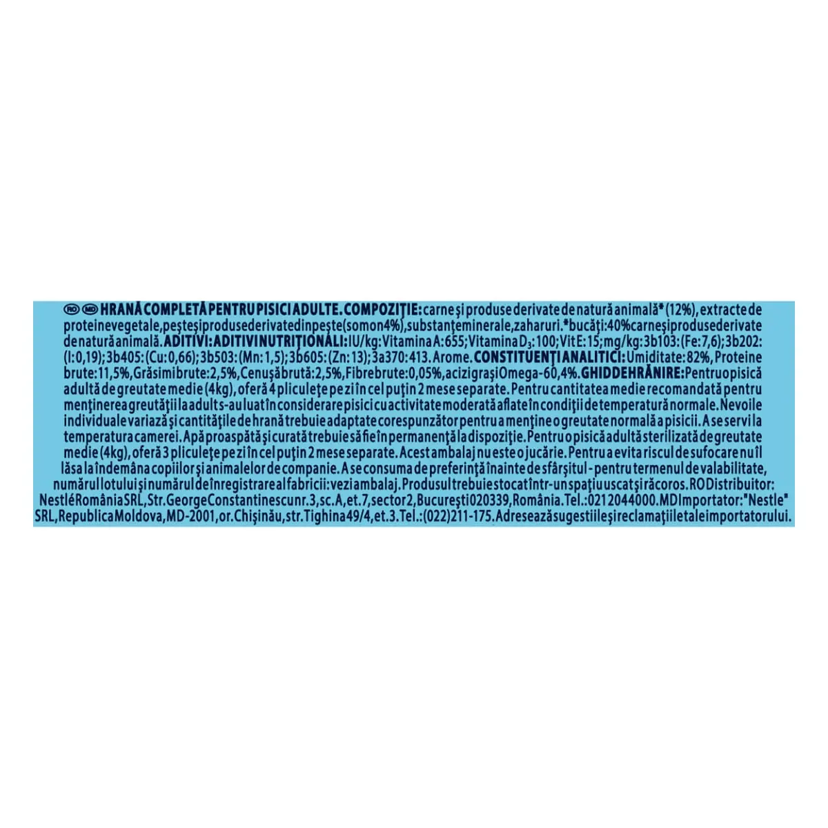 PURINA Felix Fantastic, Somon, hrana umeda pisici, (in aspic) PURINA Felix Fantastic, Somon, plic hrana umeda pisici, (in aspic), 85g - Image 2