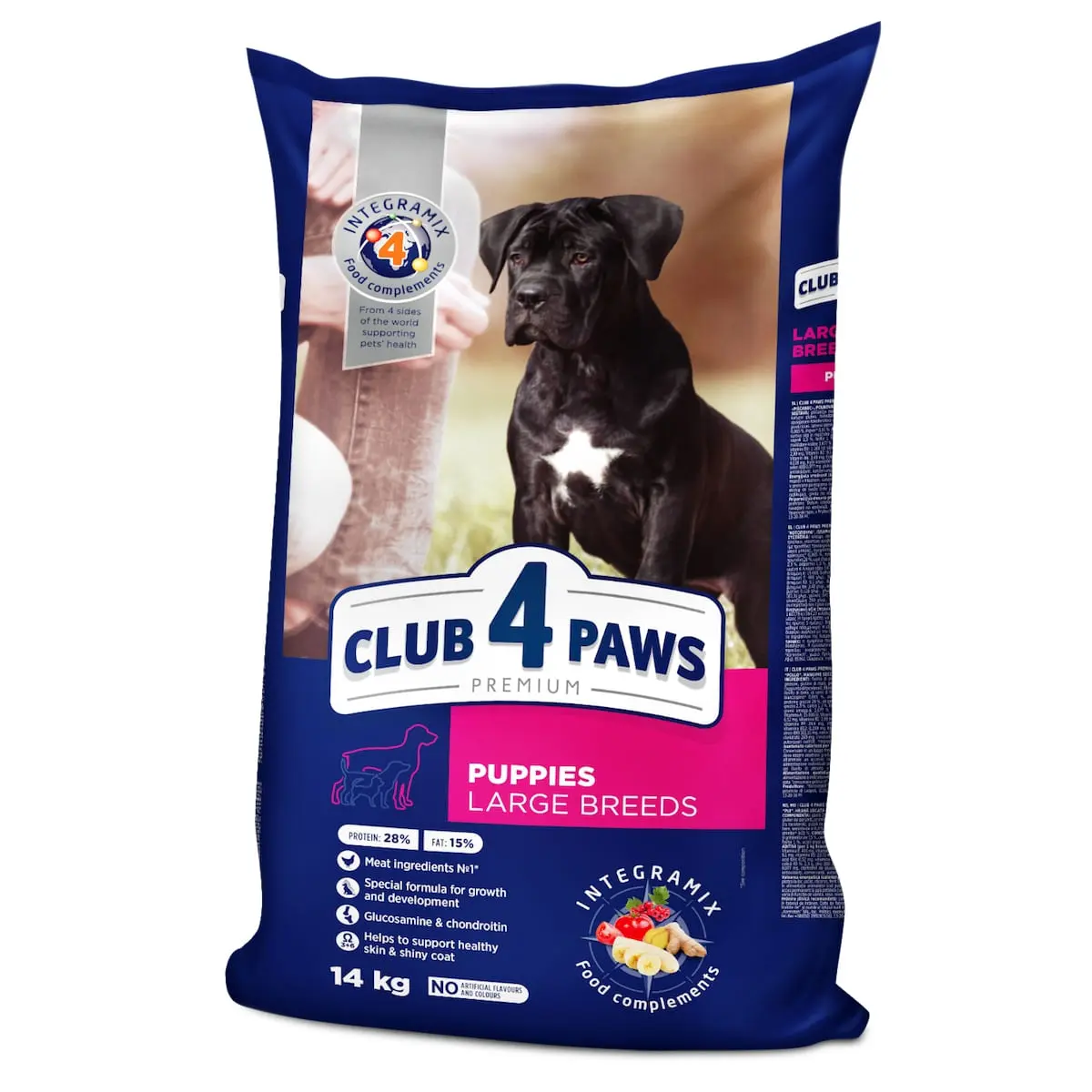 CLUB 4 PAWS Premium Puppies Large Breed, L-XL, Pui, hrana uscata caini, 14kg - Image 3