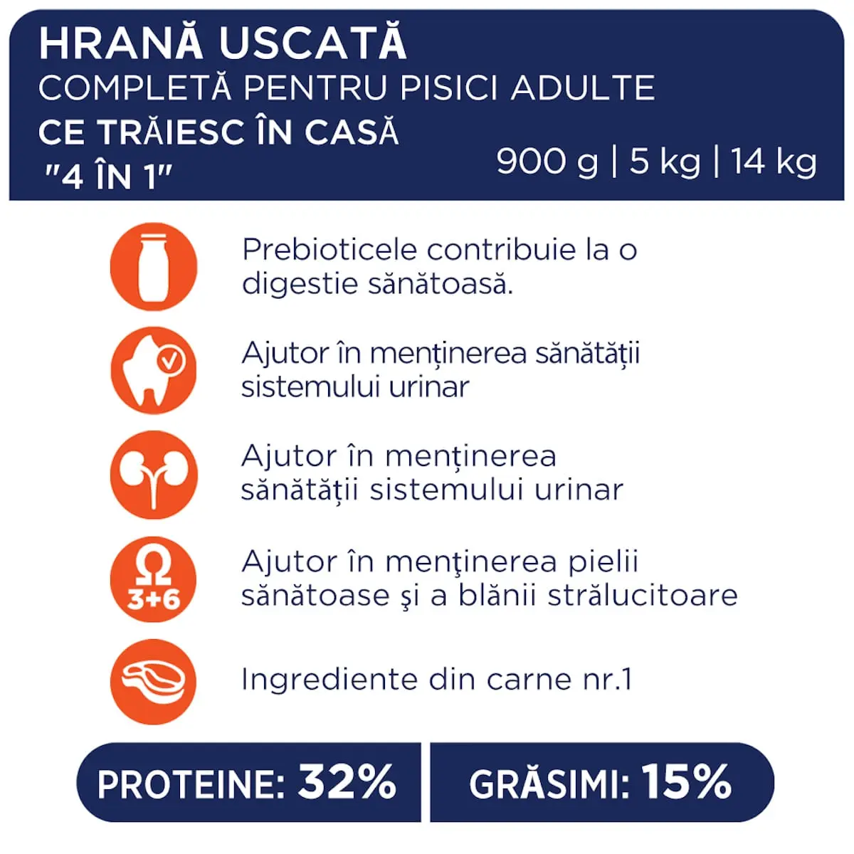 CLUB 4 PAWS Premium Indoor, Pui, hrana uscata pisici, 14kg - Image 6