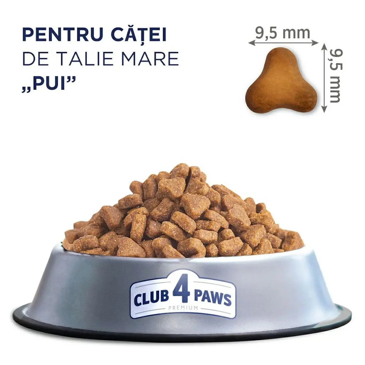 CLUB 4 PAWS Premium Puppies Large Breed, L-XL, Pui, hrana uscata caini, 14kg - Image 6