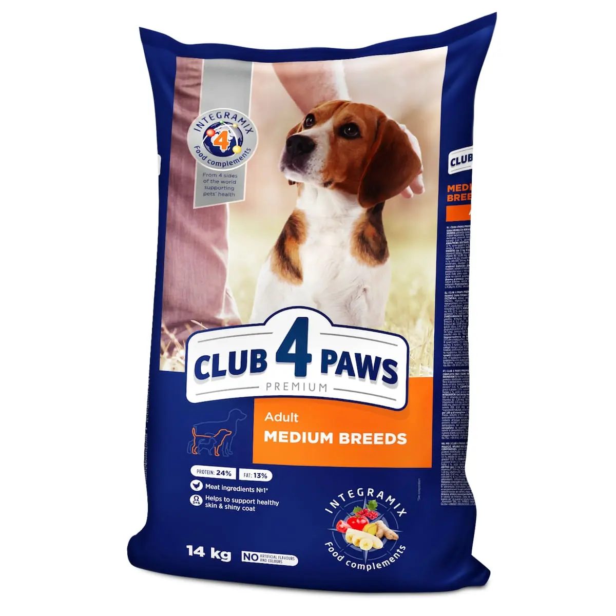 CLUB 4 PAWS Premium, M, Pui, hrana uscata caini, 14kg - Image 2