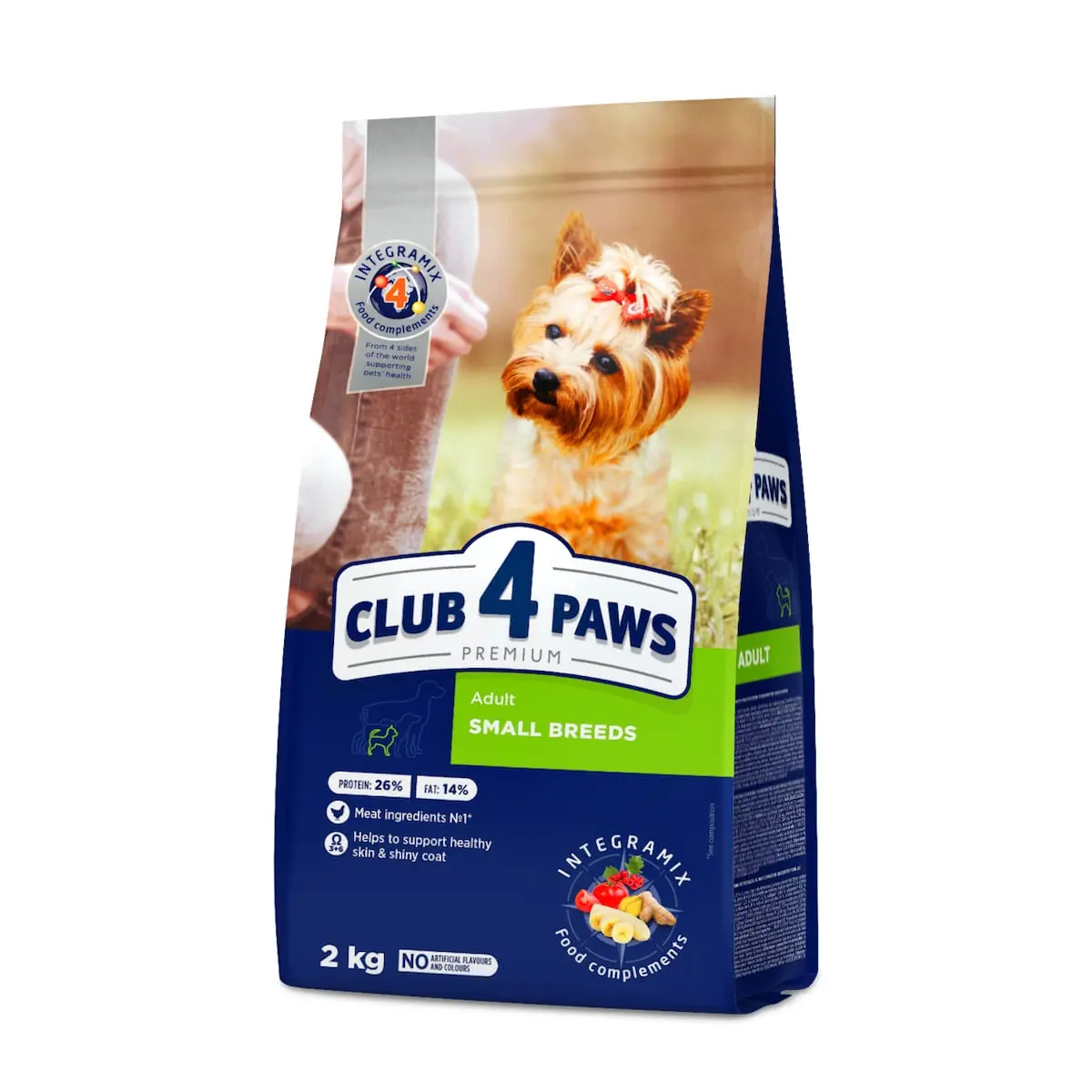 CLUB 4 PAWS Premium, XS-S, Pui, hrana uscata caini, 2kg