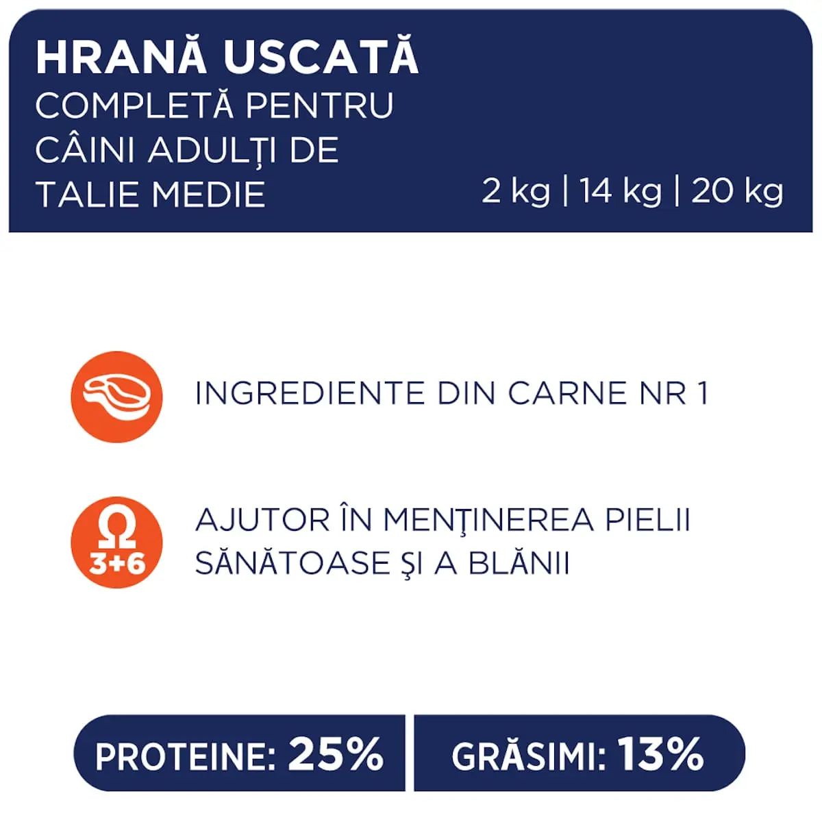 CLUB 4 PAWS Premium, M, Pui, hrana uscata caini, 14kg - Image 4