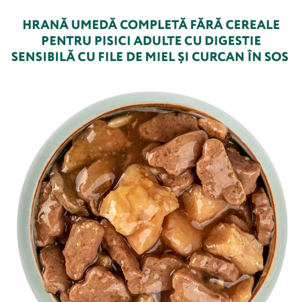 OPTIMEAL Sensitive, Miel si Curcan, hrana umeda pisici, sensibilitati digestive, (in sos) OPTIMEAL Sensitive, Miel si Curcan, hrana umeda fara cereale pisici, sistem digestiv, (in sos), 85g - Image 4