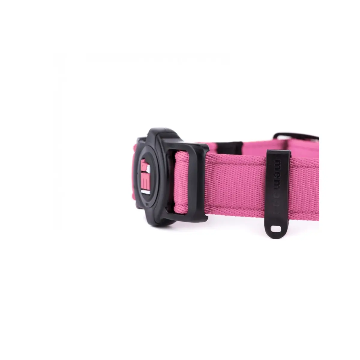 MYFAMILY Memopet, zgarda ajustabila cu NFC caini, textil, 44-68cm, roz - Image 3