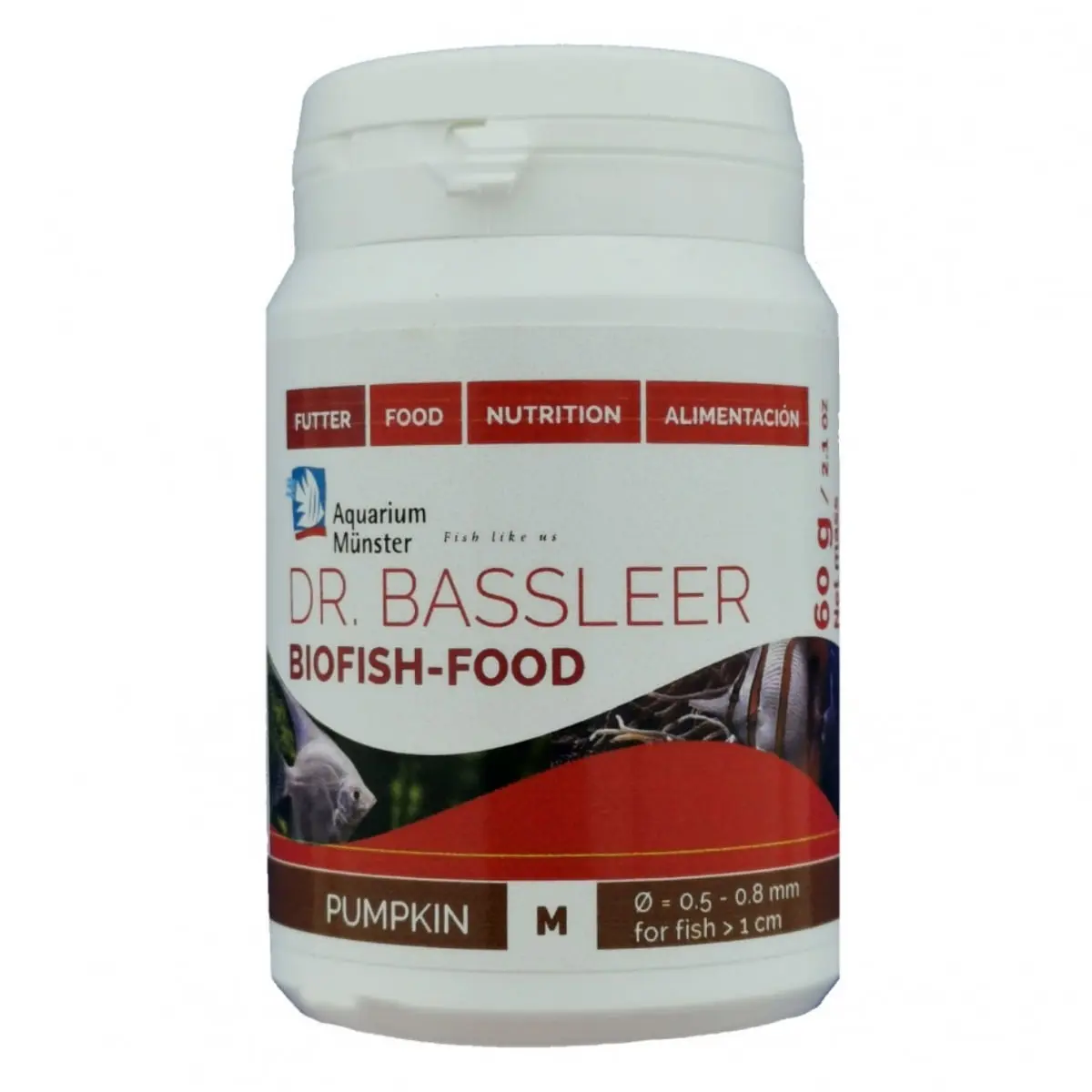 AQUARIUM MUNSTER Biofish Food PUMPKIN M, 60g - Image 2