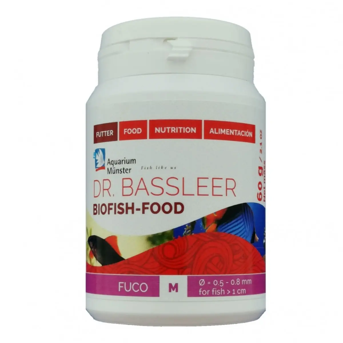 AQUARIUM MUNSTER Biofish Food FUCO M, 60g - Image 2