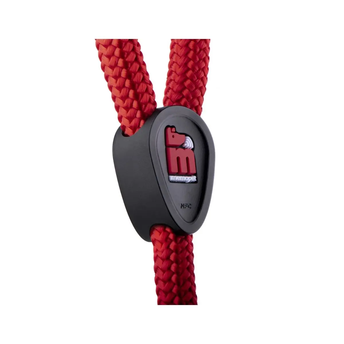 MYFAMILY Memopet, lesa cu NFC caini, textil, 60kg, 1.2cm x 180cm, rosu - Image 2