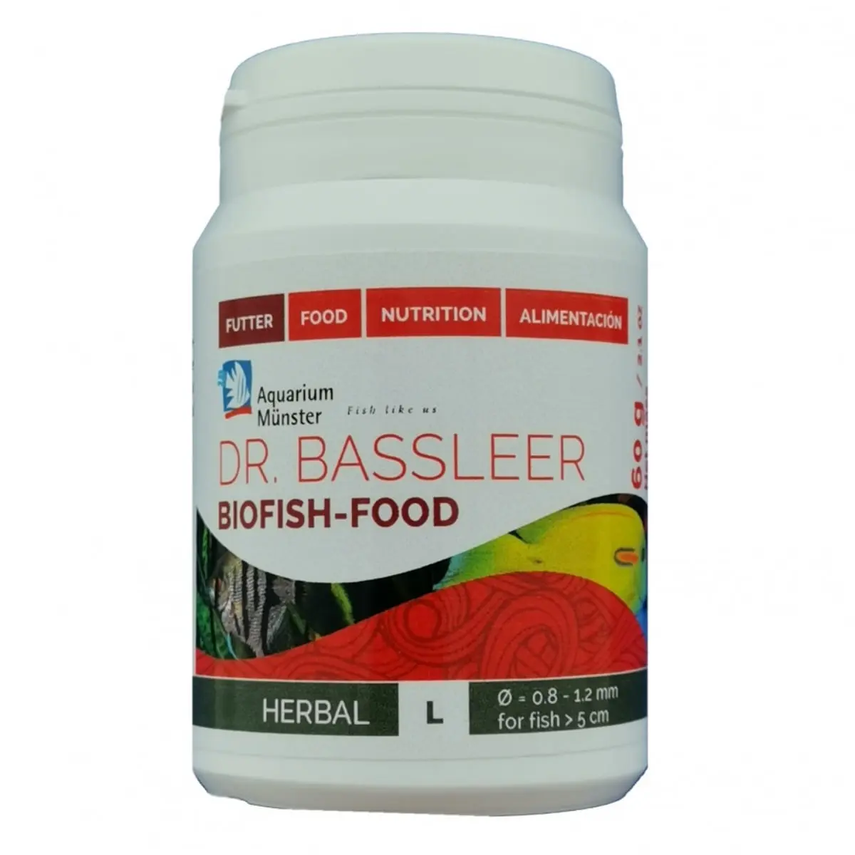 AQUARIUM MUNSTER Biofish Food HERBAL L, 60g - Image 2