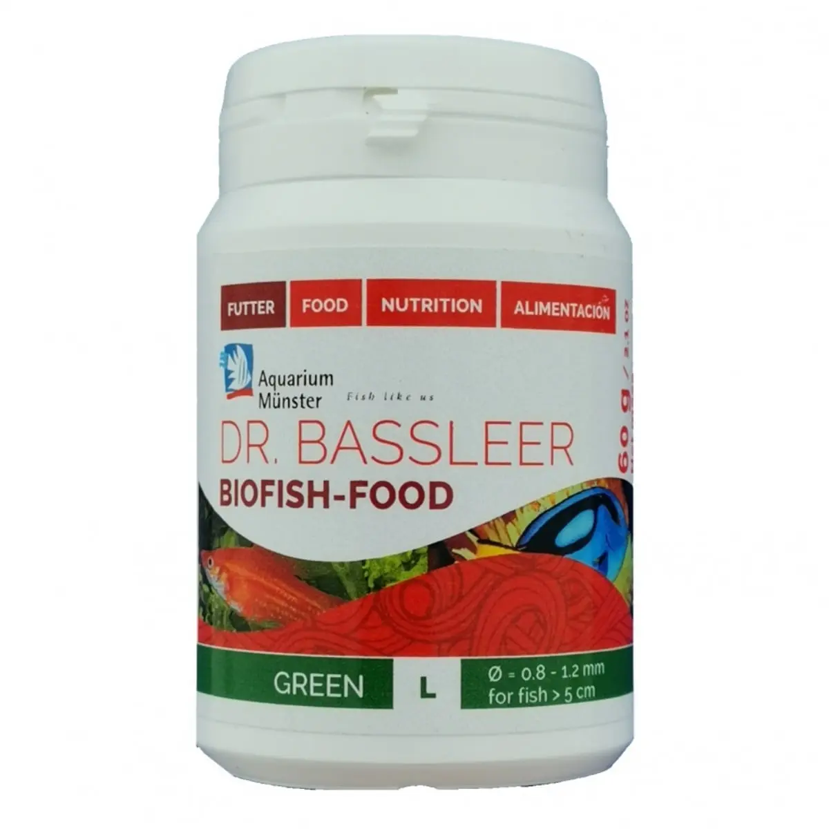 AQUARIUM MUNSTER Biofish Food GREEN L, 60g - Image 2