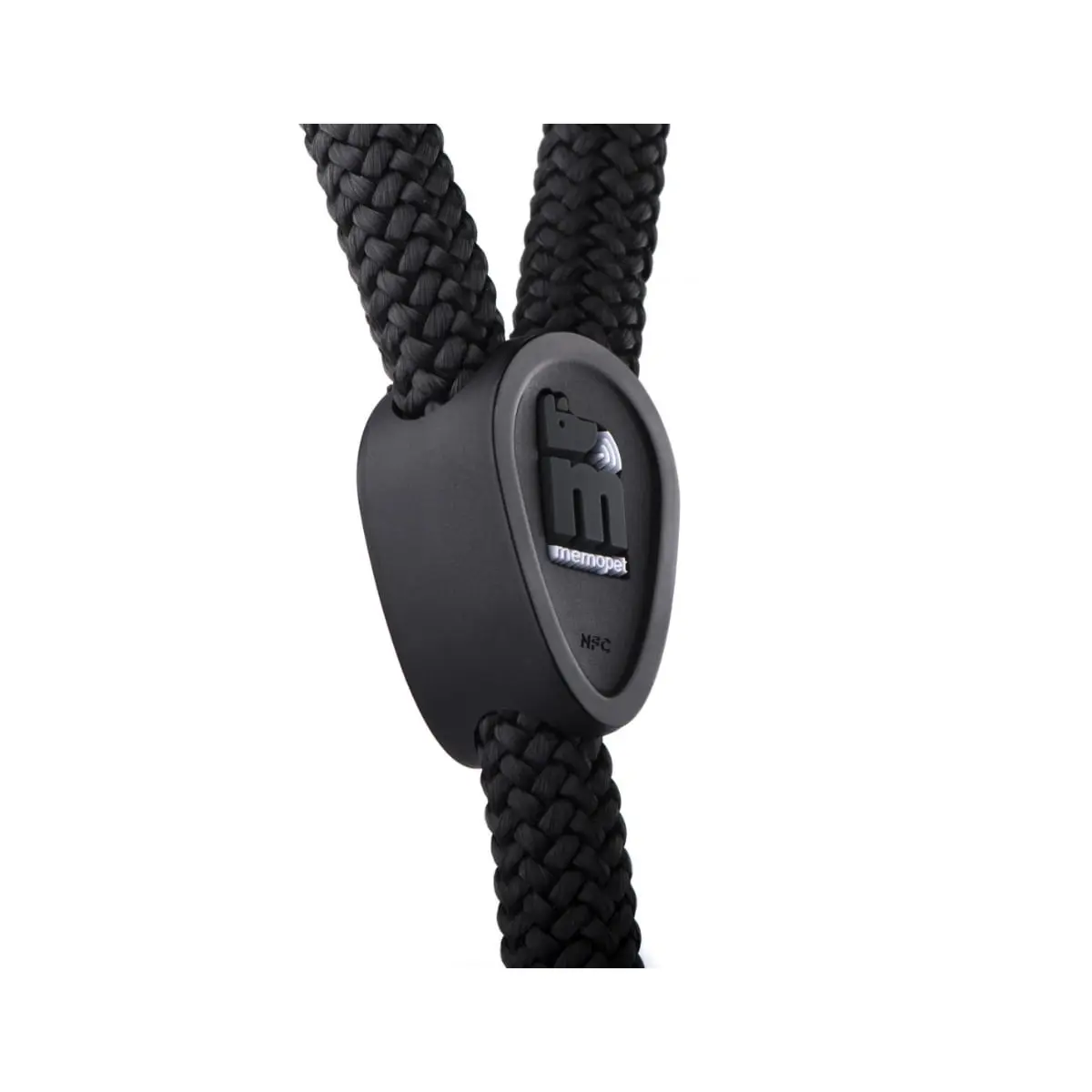 MYFAMILY Memopet, lesa cu NFC caini, textil, 60kg, 1.2cm x 110cm, negru - Image 3