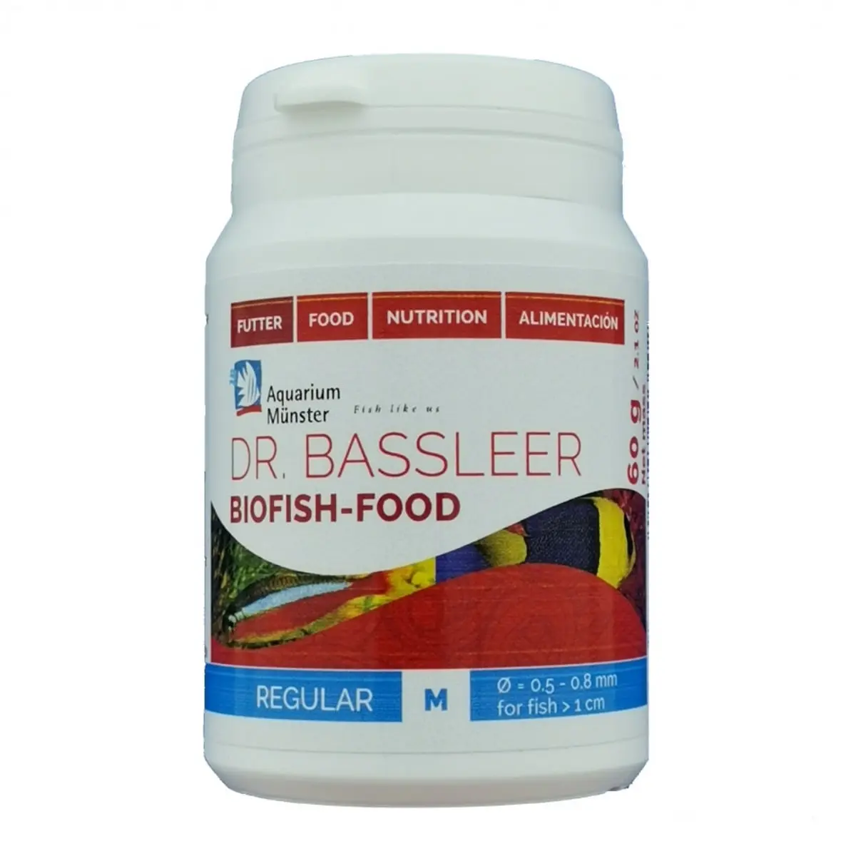 AQUARIUM MUNSTER Biofish Food REGULAR M, 60g - Image 2