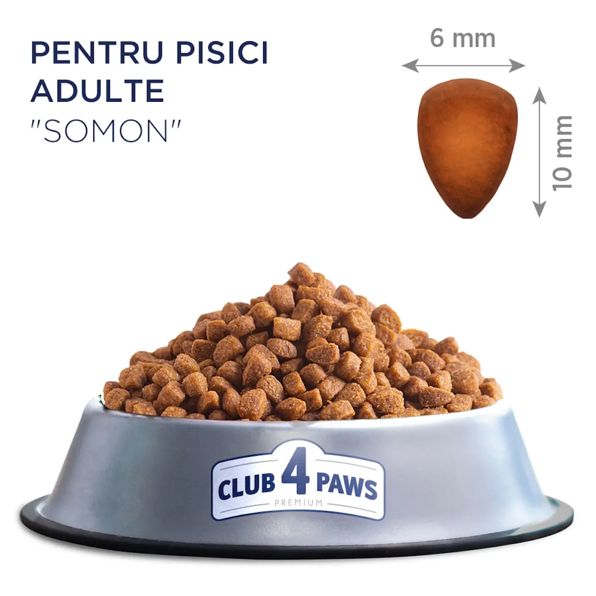 CLUB 4 PAWS Premium, Somon, hrana uscata pisici, 14kg - Image 4