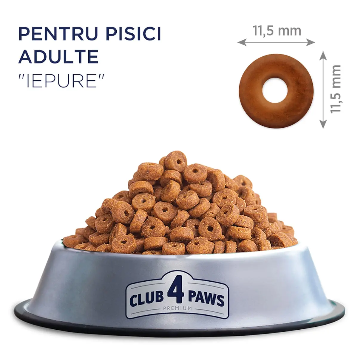 CLUB 4 PAWS Premium, Iepure, hrana uscata pisici, 14kg - Image 3