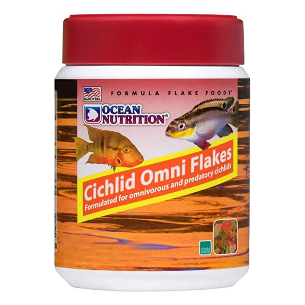 OCEAN NUTRITION Cichlid Omni Flakes, 71g - Image 2
