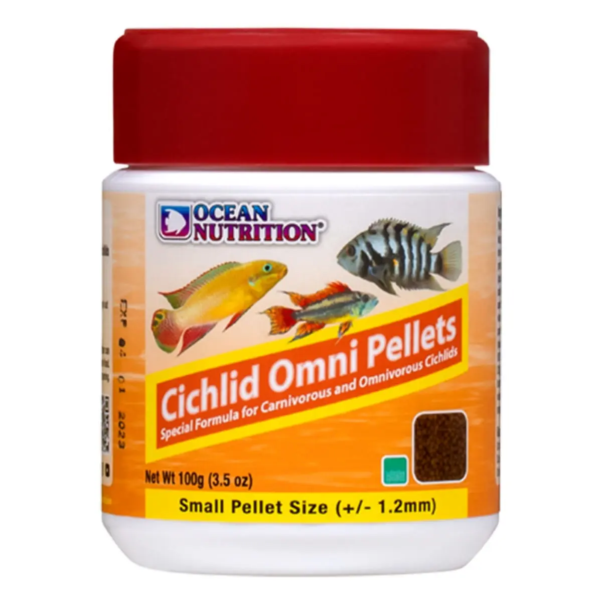 OCEAN NUTRITION Cichlid Omni Pellets Small, 100g - Image 2