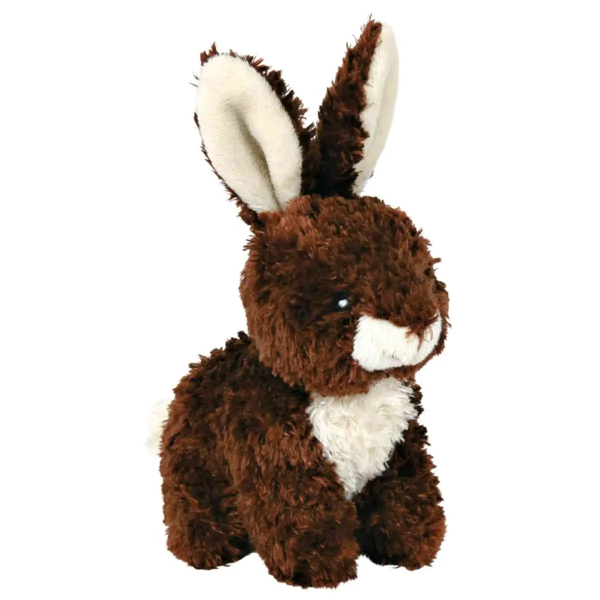 Trixie, jucarie iepuras caini, cu sunet, plus, 15cm, multicolor