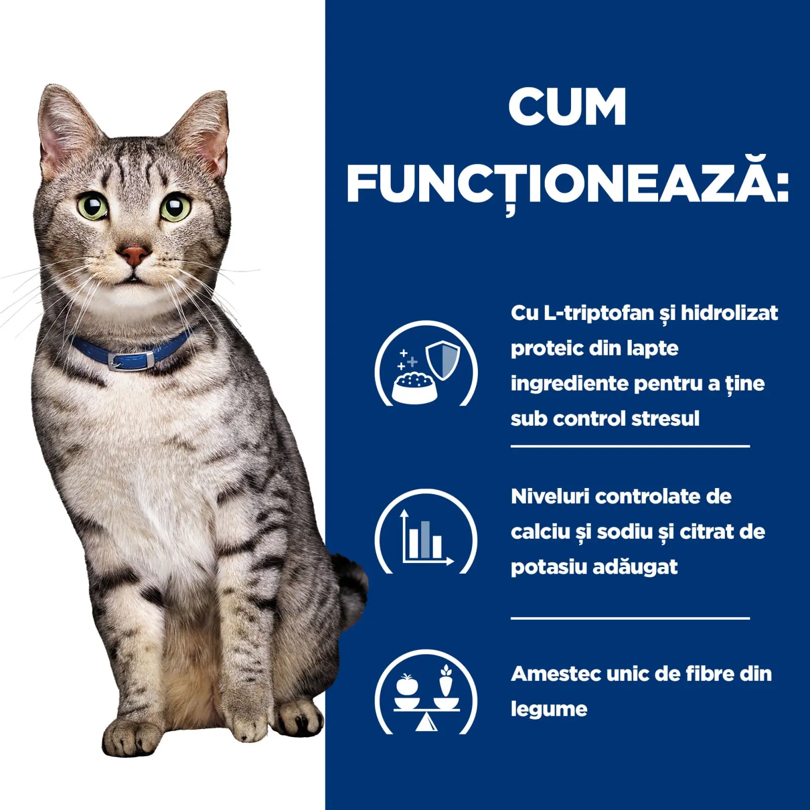HILL'S Prescription Diet c/d Stress + Metabolic, Pui, dieta veterinara pisici, plic hrana umeda, sistem urinar, metabolism, (in sos), bax, 85g x 12buc - Image 15