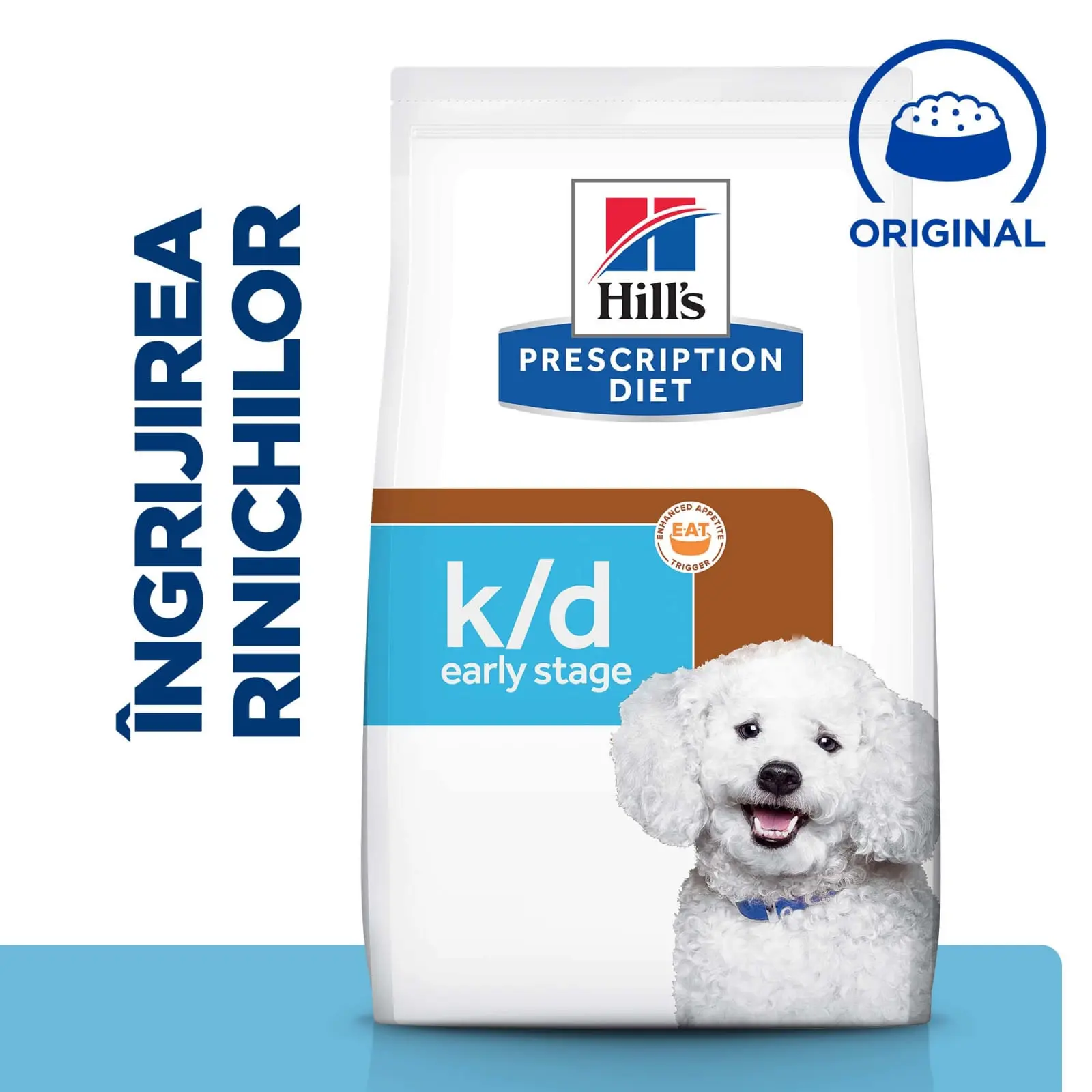HILL'S Prescription Diet k/d Kidney Care Early Stage, dieta veterinara caini, hrana uscata, afectiuni renale HILL'S Prescription Diet k/d Kidney Care Early Stage, dieta veterinara caini, hrana uscata, sistem renal, 12kg - Image 3
