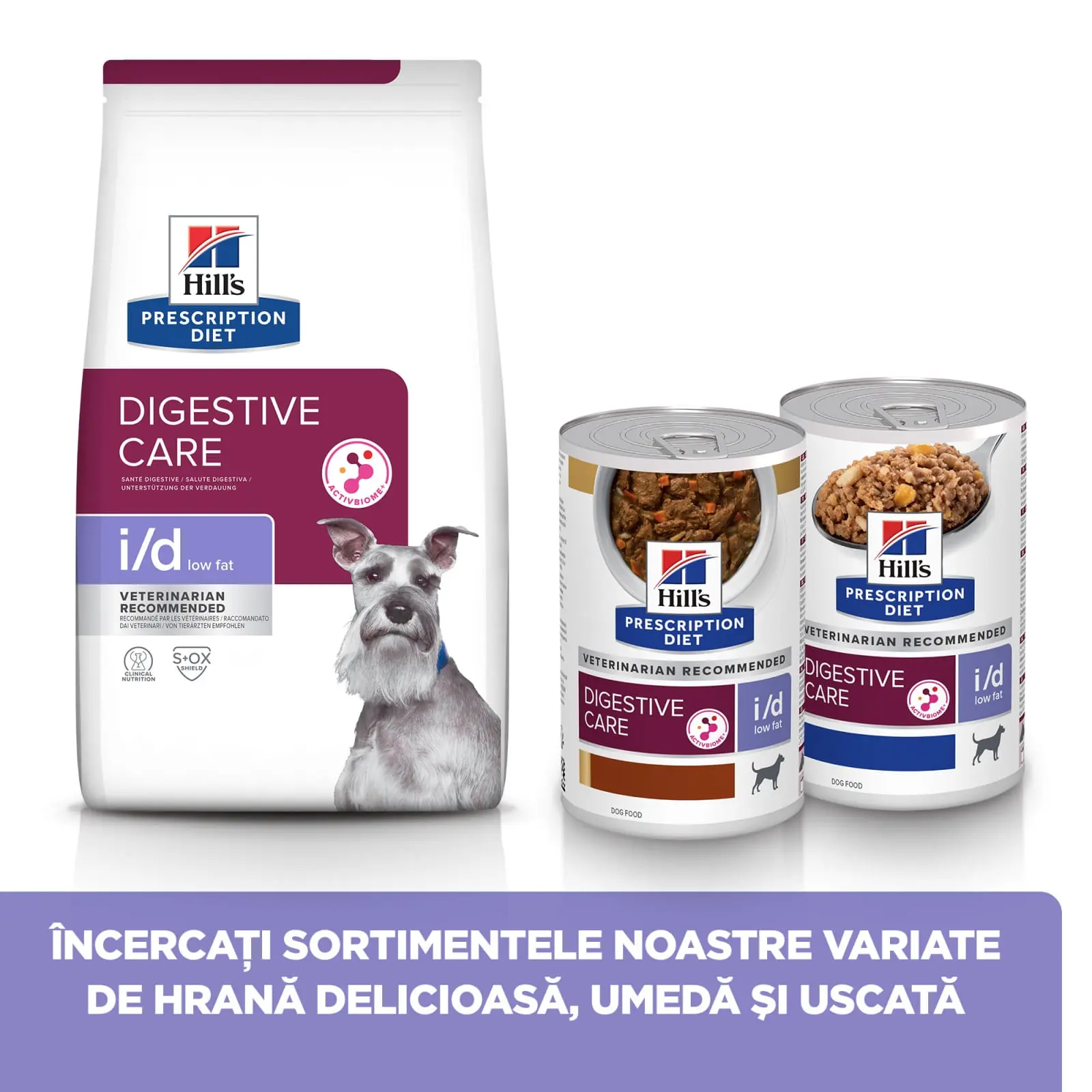 HILL'S Prescription Diet i/d Digestive Care Low Fat, Pui cu Legume, dieta veterinara caini, conserva hrana umeda, sensibilitati digestive HILL'S Prescription Diet i/d Digestive Care Low Fat, Pui cu Legume, dieta veterinara caini, conserva hrana umeda, si - Image 5
