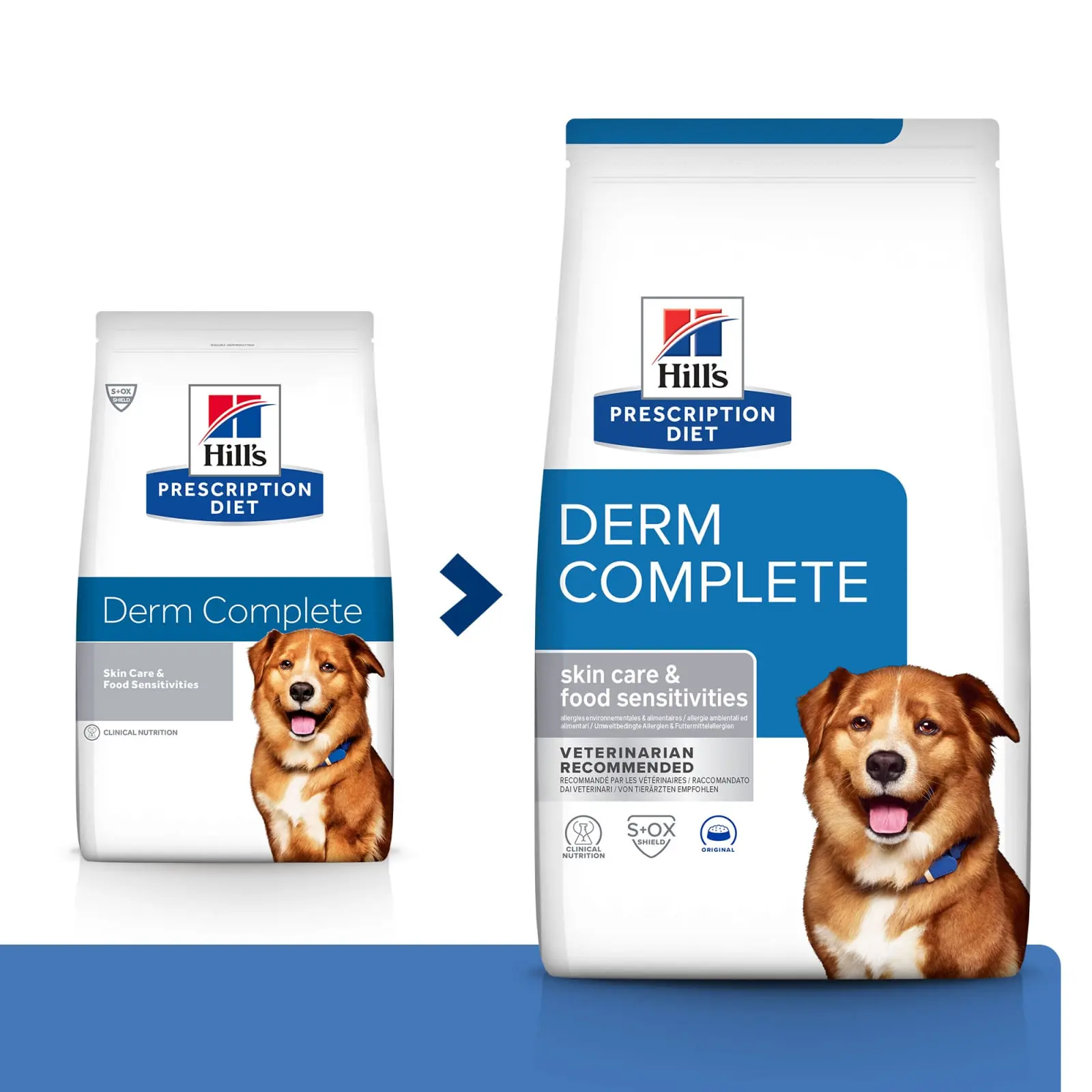 HILL'S Prescription Diet Derm Complete, dieta veterinara caini, hrana uscata, afectiuni dermatologice HILL'S Prescription Diet Derm Complete, dieta veterinara caini, hrana uscata, piele & blana, 1.5kg - Image 8