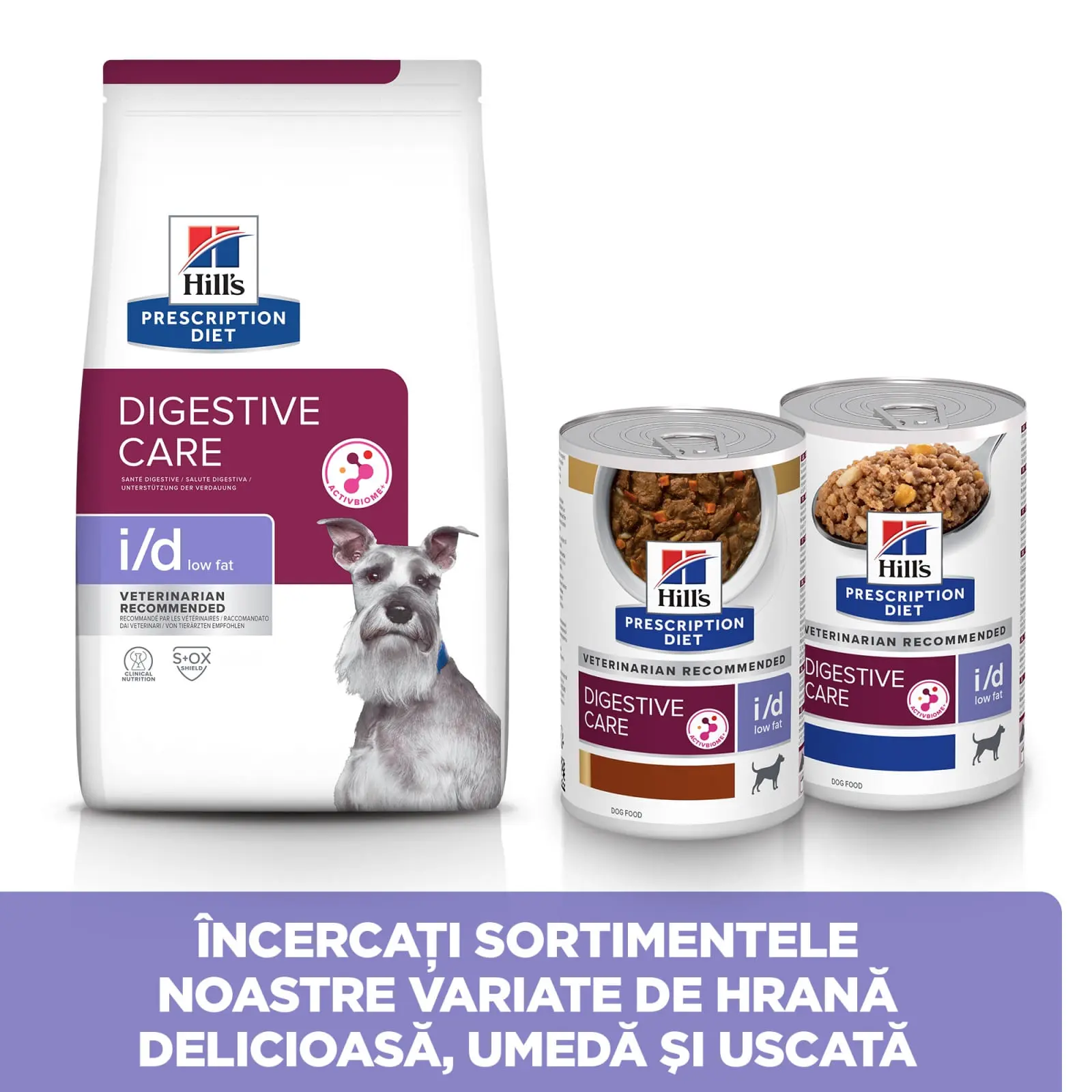 HILL'S Prescription Diet i/d Digestive Care Low Fat, Pui, dieta veterinara caini, hrana uscata, sensibilitati digestive HILL'S Prescription Diet i/d Digestive Care Low Fat, Pui, dieta veterinara caini, hrana uscata, sistem digestiv, 4kg - Image 7