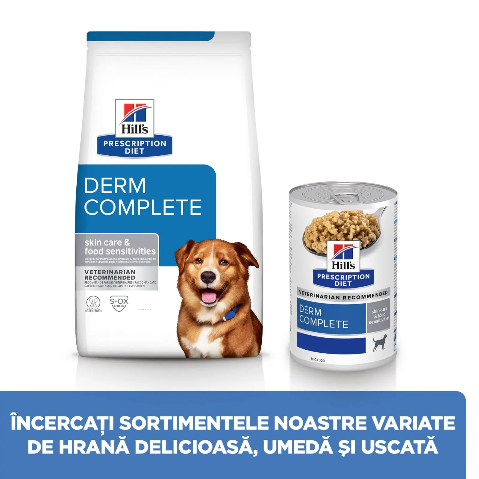 HILL'S Prescription Diet Derm Complete, dieta veterinara caini, hrana uscata, afectiuni dermatologice HILL'S Prescription Diet Derm Complete, dieta veterinara caini, hrana uscata,piele & blana, 12kg - Image 10