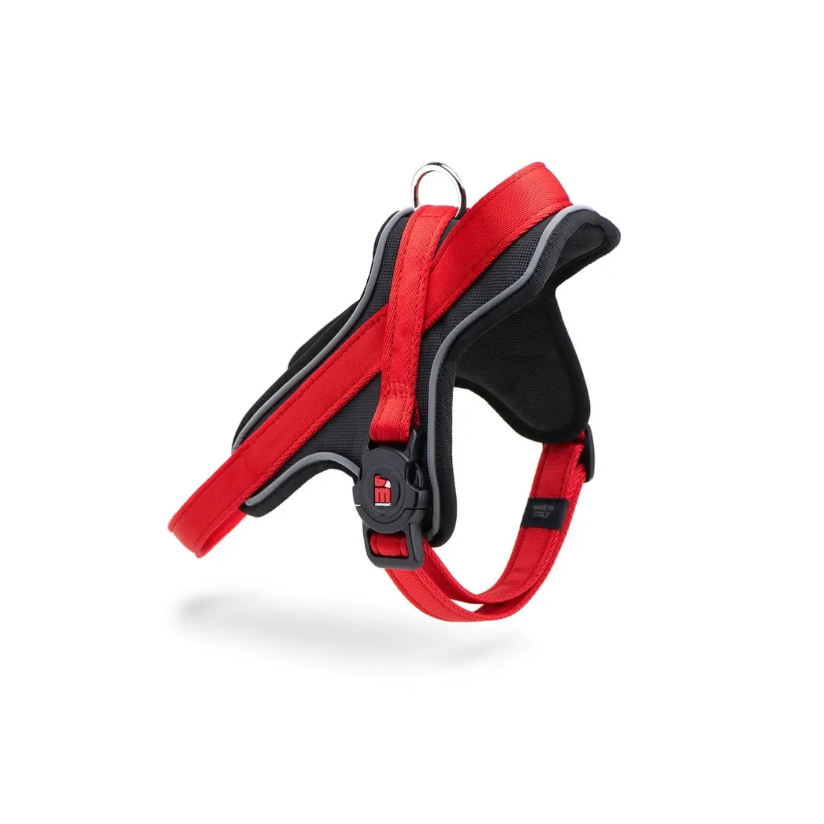 MYFAMILY Memopet, ham caini MYFAMILY Memopet, ham cu NFC caini, textil, S, 35-45cm, rosu - Image 4