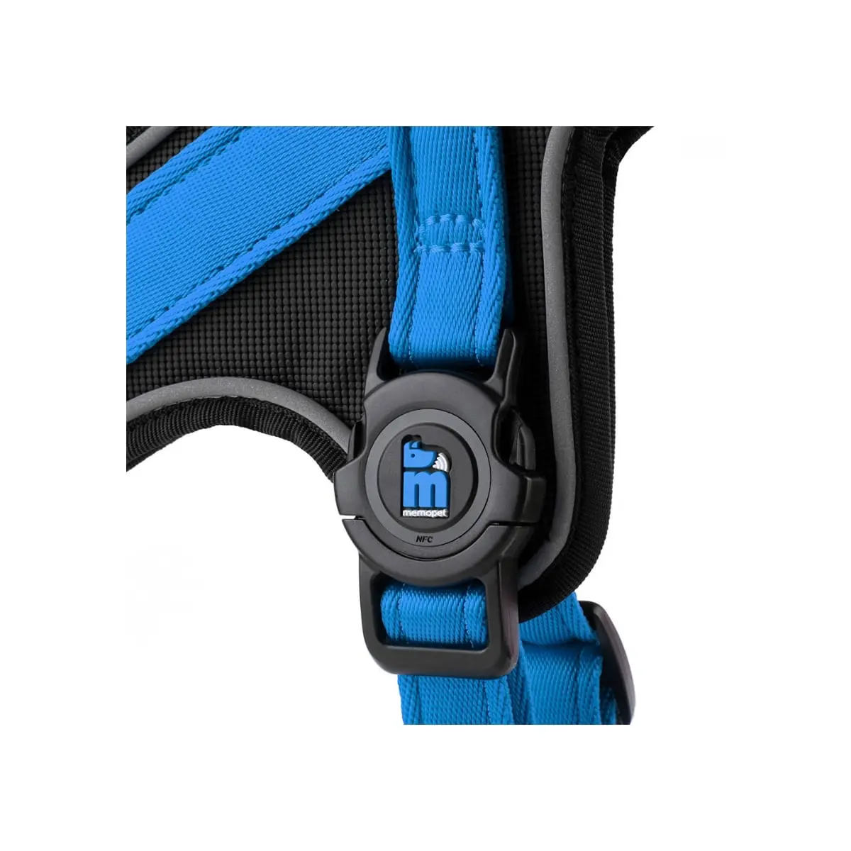 MYFAMILY Memopet, ham caini MYFAMILY Memopet, ham cu NFC caini, textil, XS, 30-35cm, albastru - Image 3