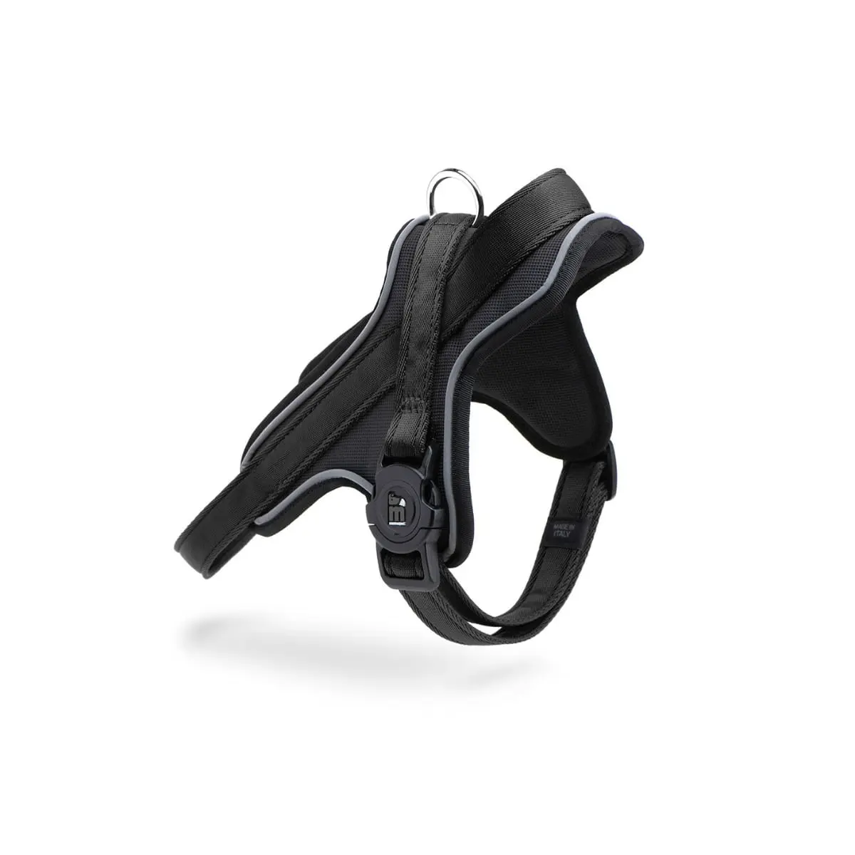 MYFAMILY Memopet, ham caini MYFAMILY Memopet, ham cu NFC caini, textil, M-L, 55-70cm, negru - Image 3