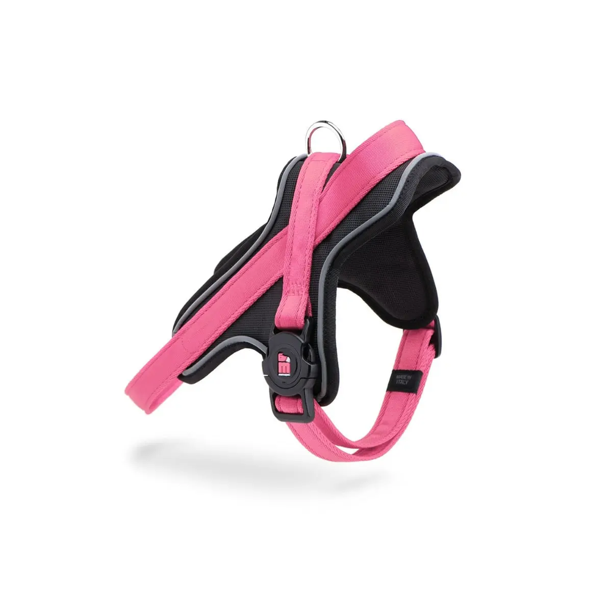 MYFAMILY Memopet, ham caini MYFAMILY Memopet, ham cu NFC caini, textil, M-L, 55-70cm, roz - Image 3