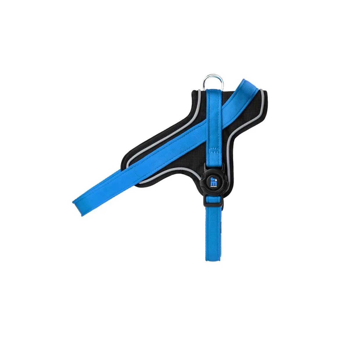 MYFAMILY Memopet, ham caini MYFAMILY Memopet, ham cu NFC caini, textil, XL, 79-90cm, albastru - Image 4