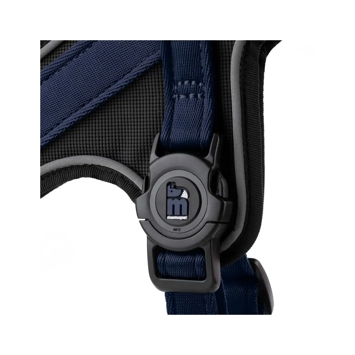 MYFAMILY Memopet, ham caini MYFAMILY Memopet, ham cu NFC caini, textil, XS, 30-35cm, albastru inchis - Image 3
