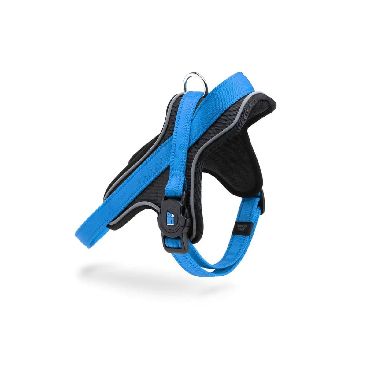 MYFAMILY Memopet, ham caini MYFAMILY Memopet, ham cu NFC caini, textil, M-L, 55-70cm, albastru - Image 3