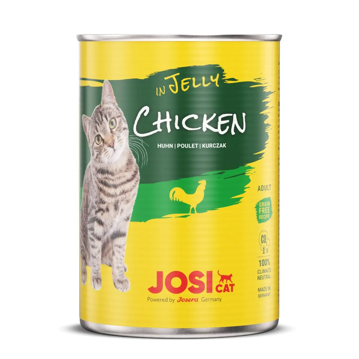 JOSICAT, Pui, bax conserva hrana umeda pisici, (in aspic), 400g x 12 - Image 2
