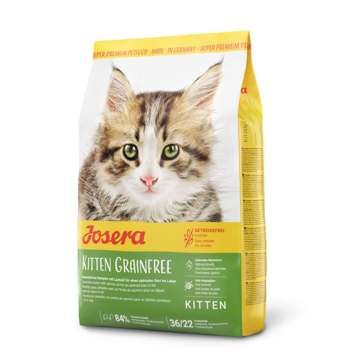 JOSERA Kitten Grainfree, Somon, hrana uscata fara cereale pisici junior, 2kg